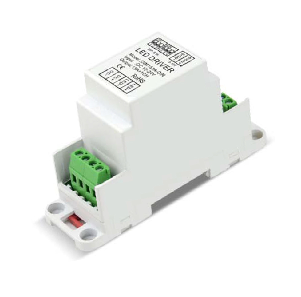 Dimmer 0-10V 1x15A Rail DIN